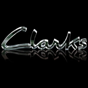 Laserzuschnitt - Logo von Clarks