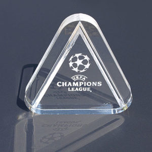 Acrylglas Gravur Logo Champions League